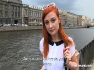hot red head, eva